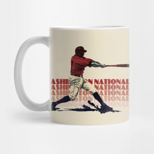 Retro Washington Nationals Slugger Mug